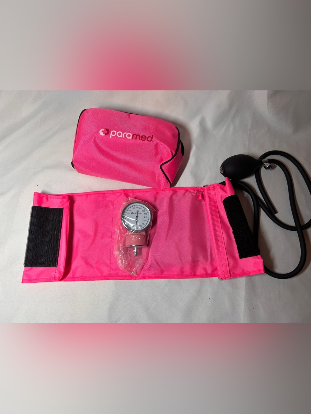 Paramed Pink Blood Pressure Cuff Kit